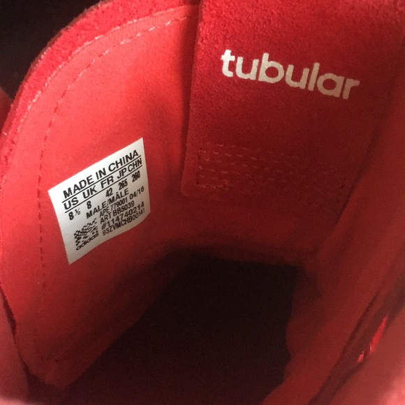 Adidas tubular invader strap shoes 🔴🔴 - Picture 8 of 8